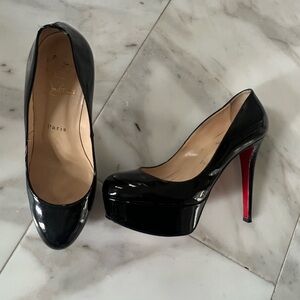 Christian Louboutin Platform Heels Size 7 1/2 (37 1/2)